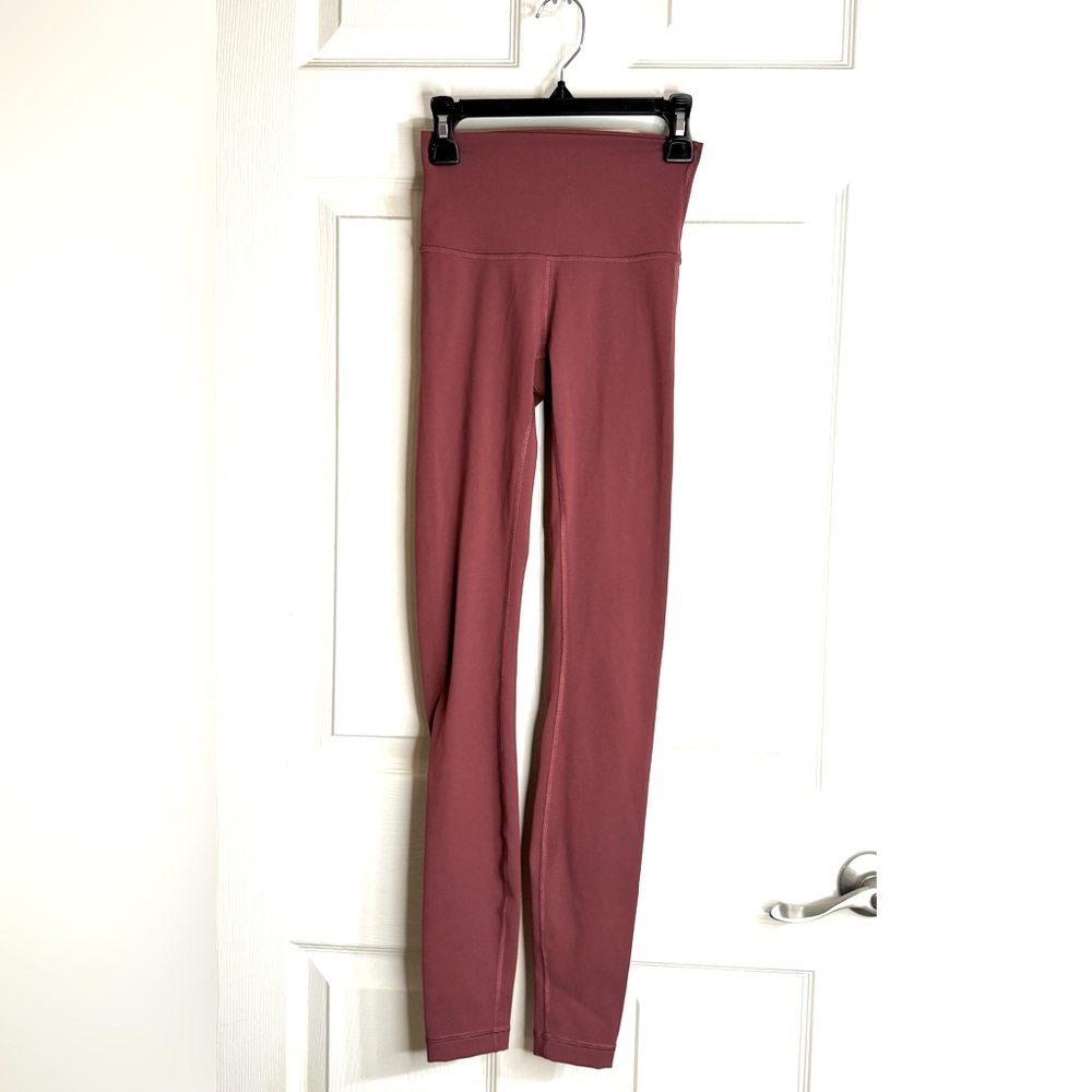 Lululemon Wunder Under High-Rise Leggings 28" - Luxtreme - Mulled Wine